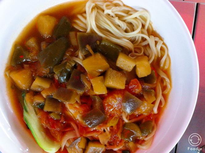 茄子西红柿面